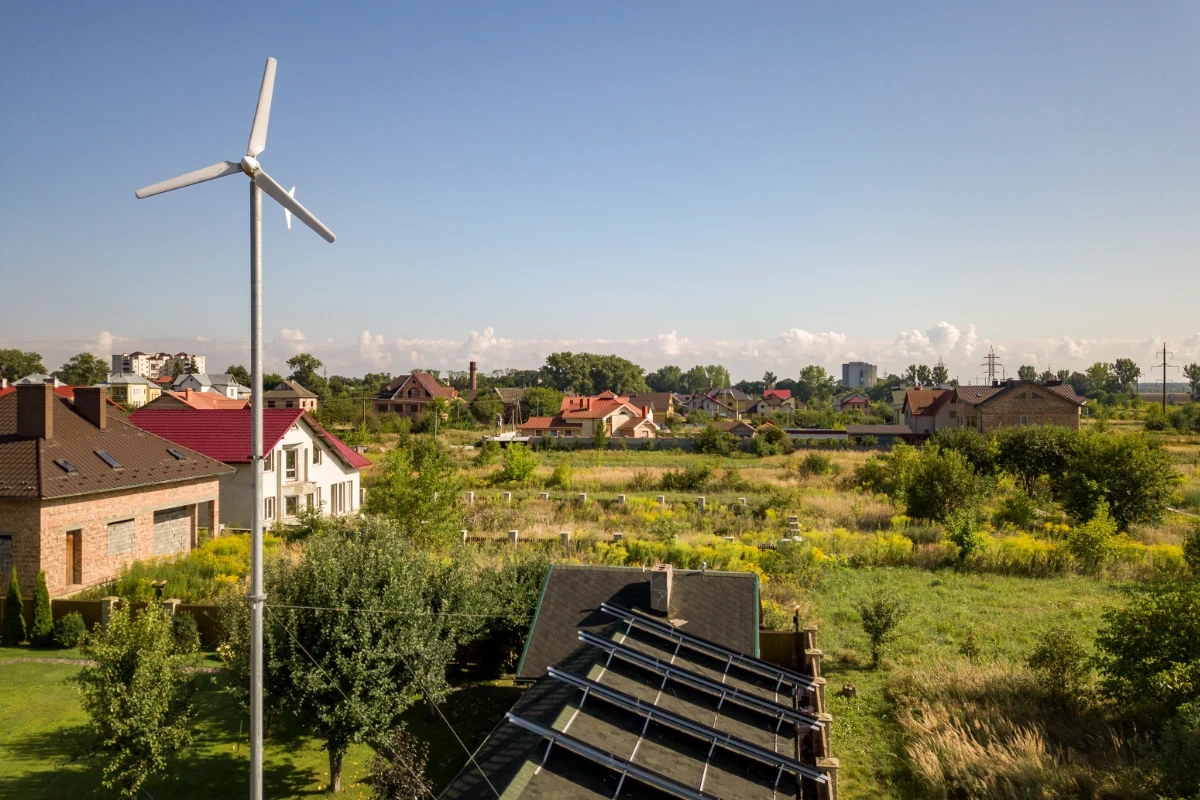 Zdjęcie - turbina wiatrowa