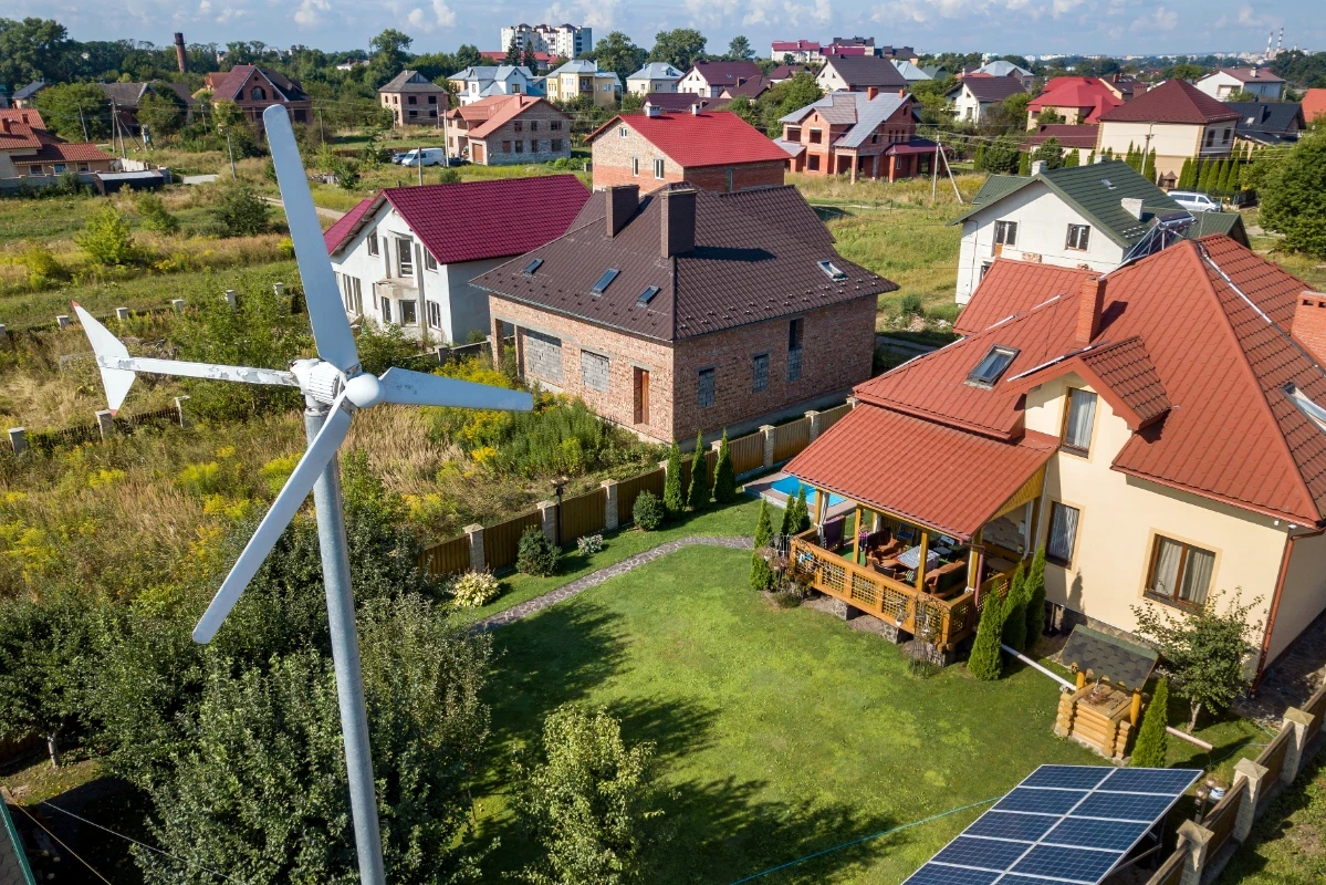 Zdjęcie - turbina wiatrowa
