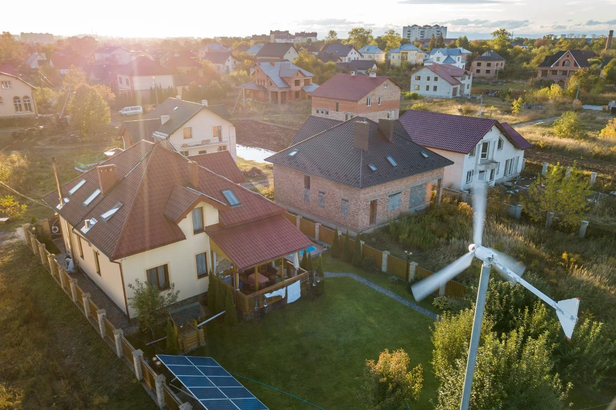Zdjęcie - turbina wiatrowa